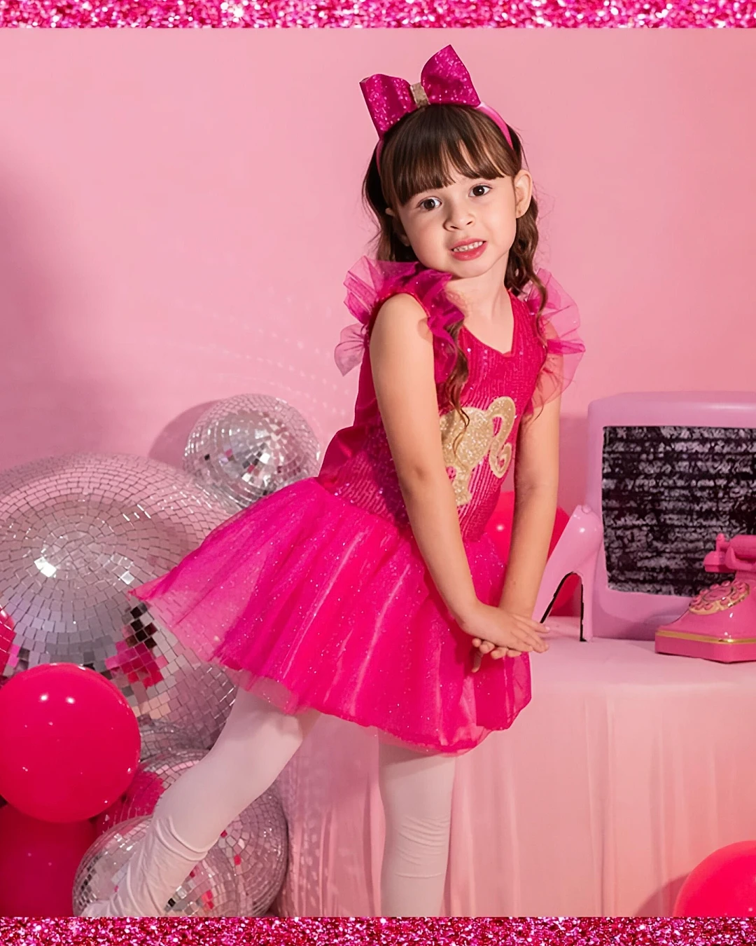Vestido Infantil Barbie