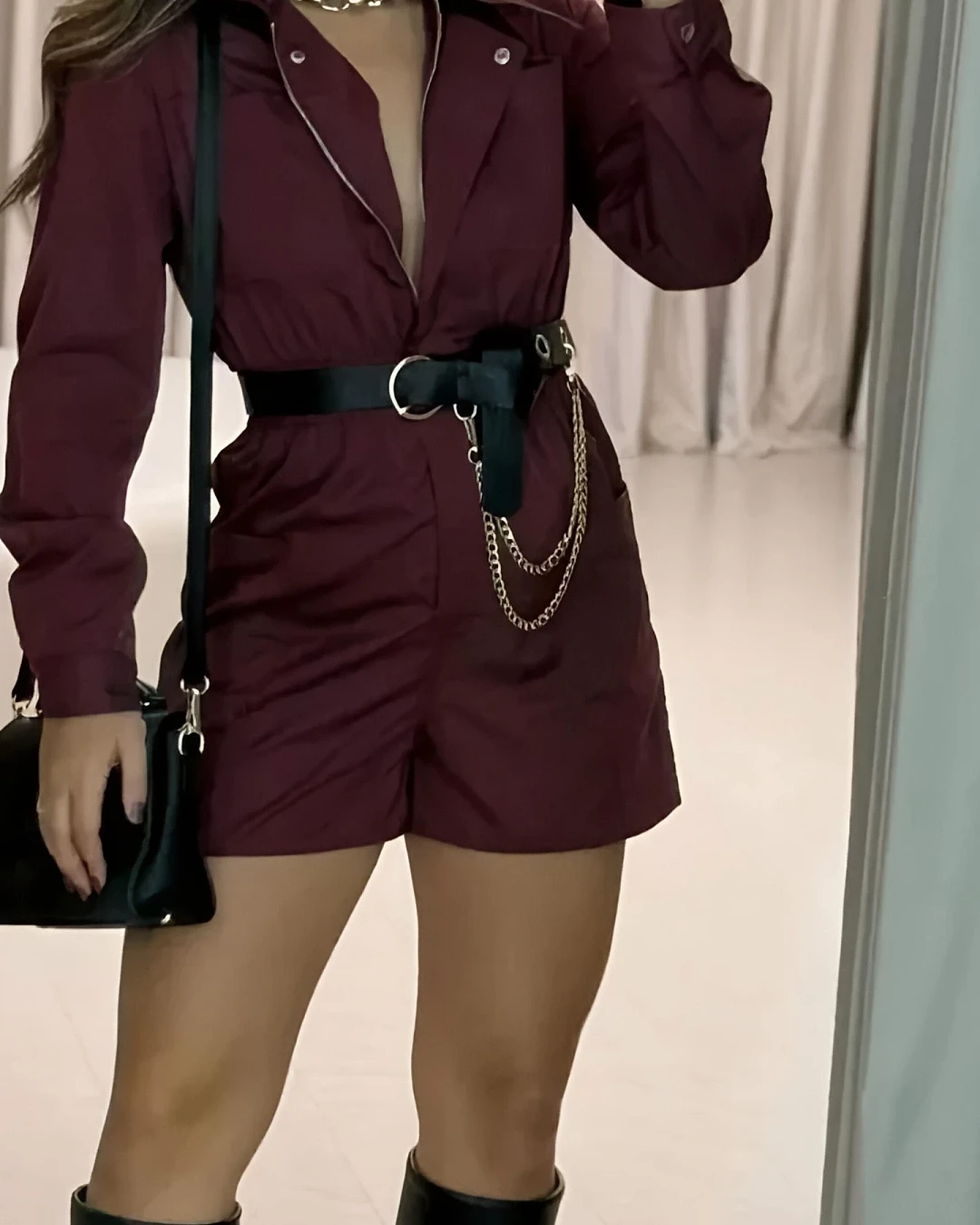 Macacão Curto Utilitário