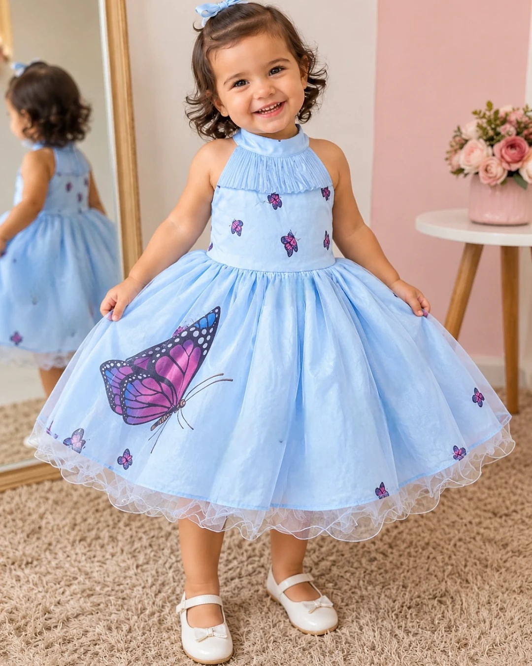 Vestido Infantil Luxo Encanto