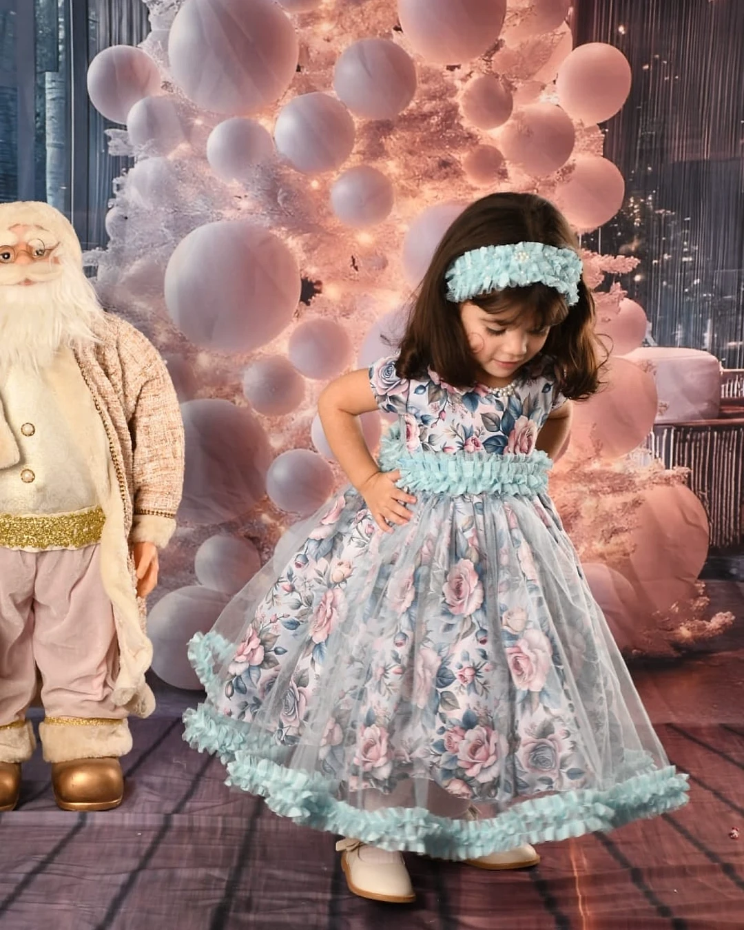 Vestido Infantil Floral