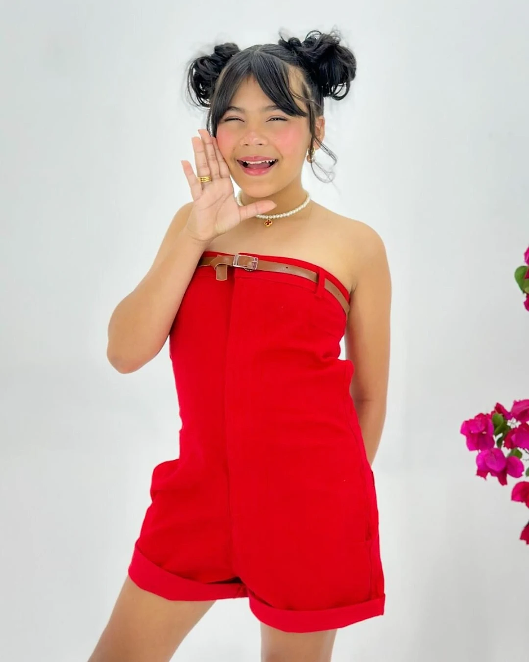 Macacão Infantil Fashion com Cinto