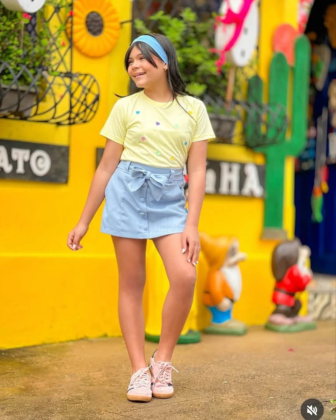 Short Saia Laço Encantador